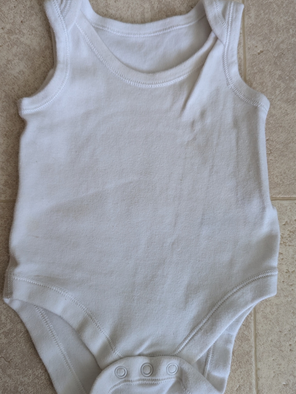 Classic White Baby Onesie